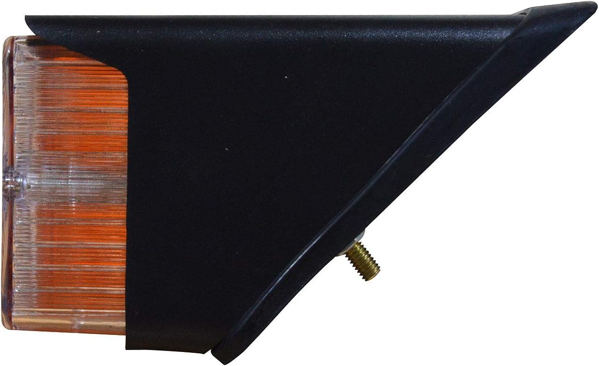 Jeu De 2 Feux Avant Mixtes Pour Tracteur - Compatible Case IH, Fiat, Ford - Ambre/Clair - 12V - Marque Apsmotiv