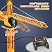 28-Inch RC Construction Tower Crane Toy for Kids, 4 Channel Remote Control Crane Toy with LED Light, Grabber, Log, Lifting Basket, 360° swivel, STEM Educational Learning Toys for Boys Ages 3 and Up