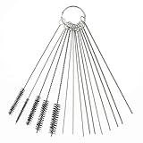 unterschiedliche durchmesser von 10 stück drähten mit spiral rändelung gesetzt werden die meisten vergaser passen. dieses tool ist speziell zu reinigen, um die winzigen düsen und carb passagen aus allen schmutz entworfen, um ihre maschine läuft gut zu helfen, und nicht für kraftstoff oder überschwemmungen hungern.