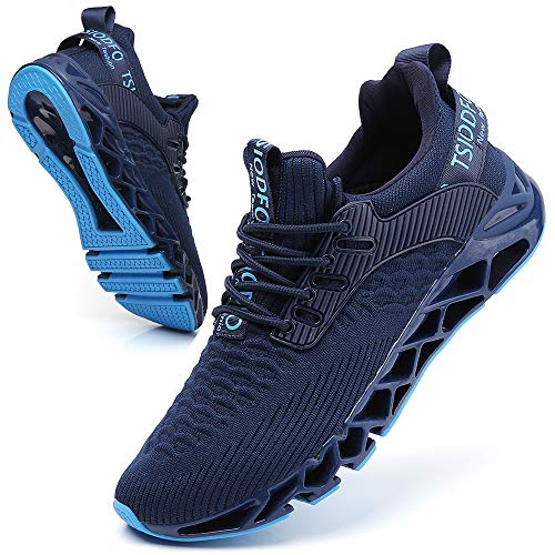 Image of SKDOIUL Men Sport Running Shoes Mesh Breathable Trail Runners Fashion Sneakers