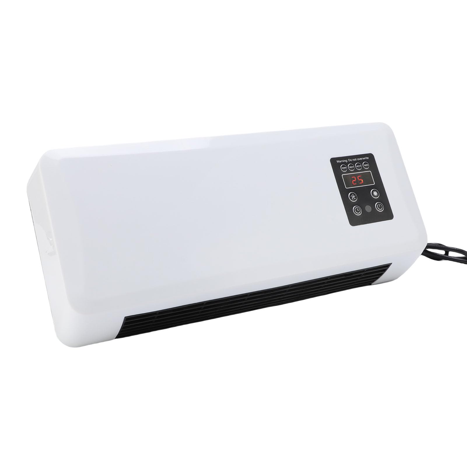 Mini Aire Acondicionado Montado en la Pared, Unidad de Aire Acondicionado Portátil de Refrigeración y Calefacción 2 en 1 con Control Remoto, para Dormitorio, Oficina, (Enchufe Europeo 220V)