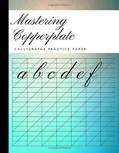 Mastering Copperplate Calligraphy Practice Paper 150 Sheet Pad For - Main Image