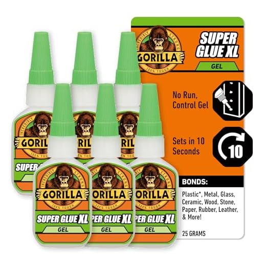 Gorilla Super Glue Gel XL for Repairs
