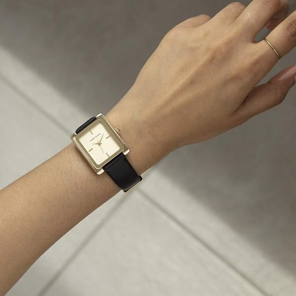 Anne Klein Women's Leather Strap Watch - 4