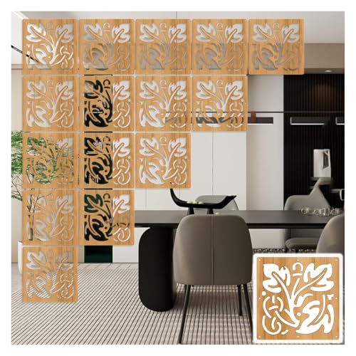 Paneles divisores colgantes de madera y plástico transparente para dormitorio, sala de estar, comedor, cocina, oficina, restaurante
