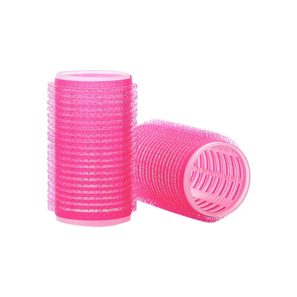 LOVEF Women Bangs Hair Styling Tools Salon Curlers Hot Cling Rollers Curlers Hair Rollers Double 2Pcs
