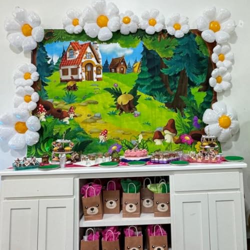 Renaiss Fondo Bosque Encantado 5x3ft para Fotografía miniatura 2