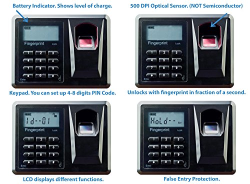 Viking Security Safe VS-52BLX Heavy Duty Hidden in Wall Safe Biometric Fingerprint thumbnail 2