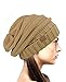 NYfashion101 Exclusive Oversized Baggy Slouchy Thick Winter Beanie Hat - Camel