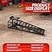 LOCKIETTA 2 PCS Hydraulic Car Ramp, 11065LBS 5T Heavy Duty Car Ramps with Hydraulic Jack, Steel Car Ramps for Oil Changes High Lift 9