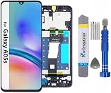 It'Go Display per Samsung A05S A057 LCD Schermo di Ricambio Touch Screen con Strumento Nero con Telaio di Alta Qualità