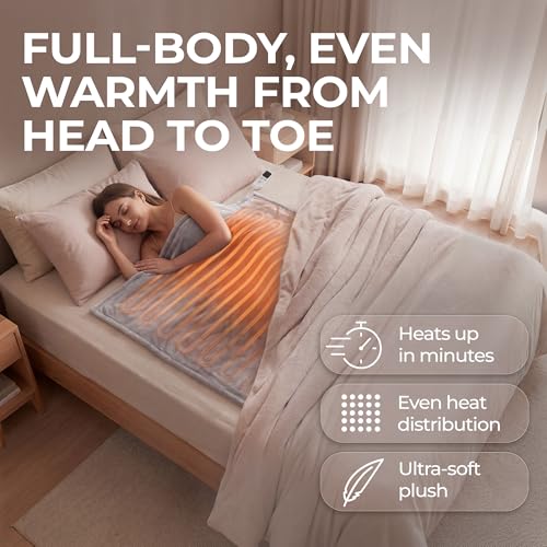 Portable Heated Blanket Rechargeable