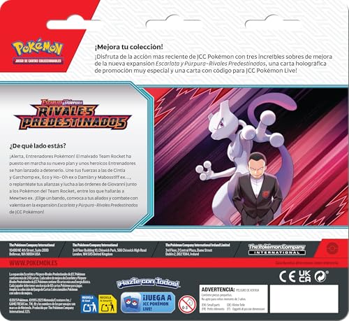 Pokémon : Blister of 3 Scarlet and Purple Kangaroo Booster Packs - Image 2