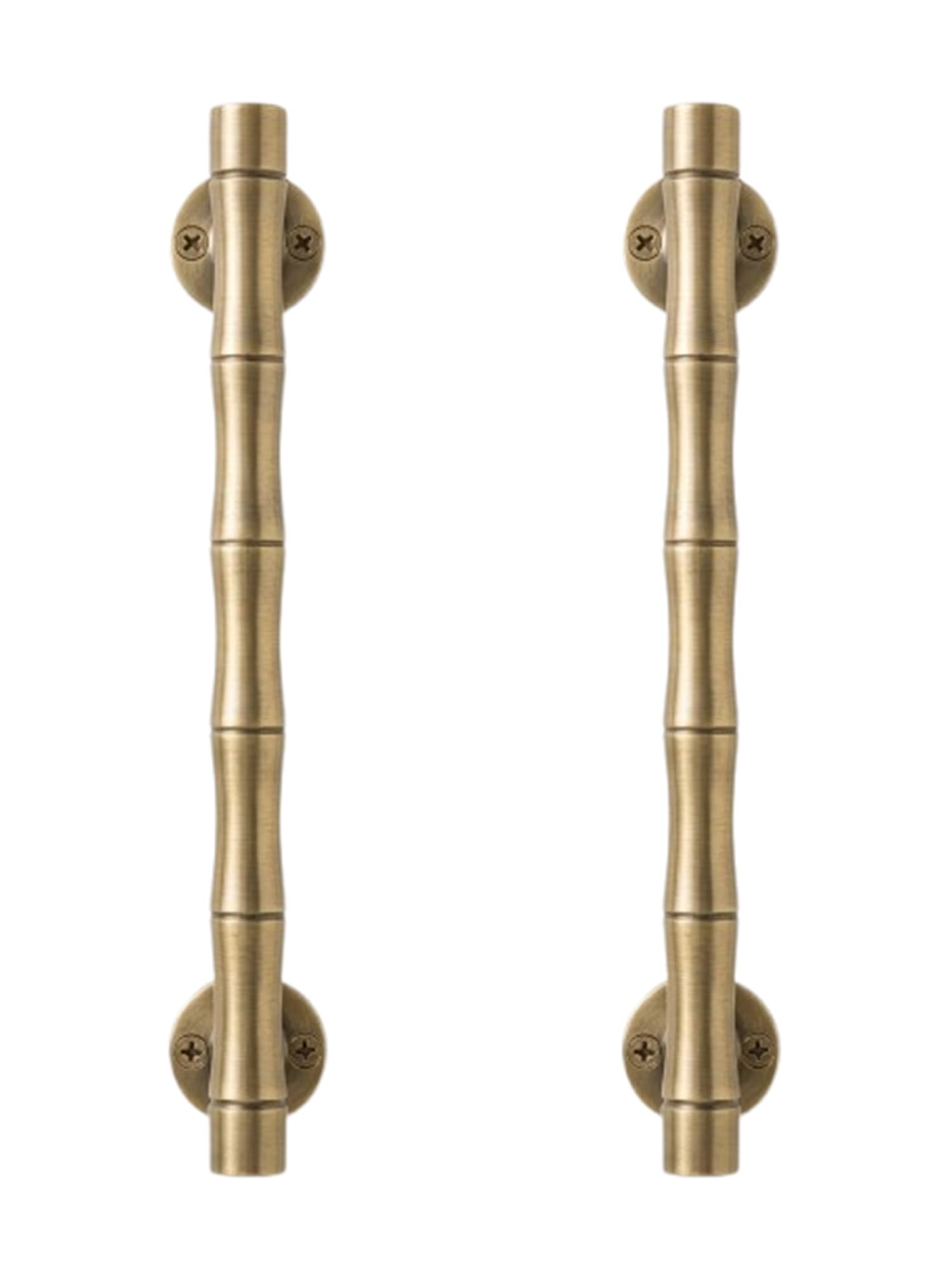 JAGGER JAG443 8 Inch Stainless Steel Door Handle for Main Door Pull Handle | Rust-Resistant, Strong Build for Home & Office Use, 5 Years Warranty [ Bamboo ] (2, Brass Antique)-image-36