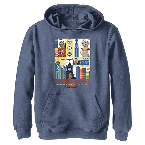 Sweatshirt à capuche DC Comics Pets anti-froid vêtement enfant souple