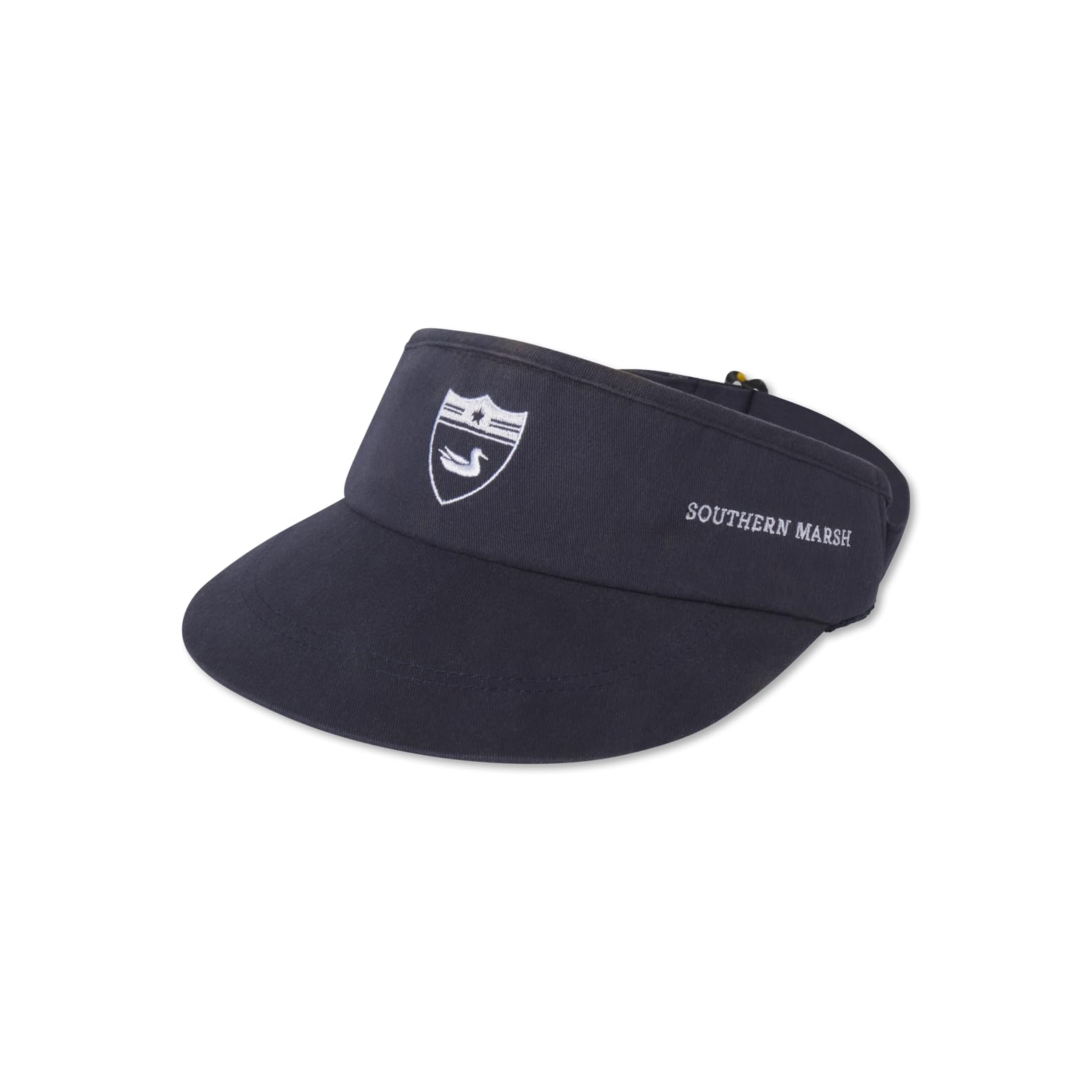 Southern Marsh, Tour Visor, Navy with White, One Size