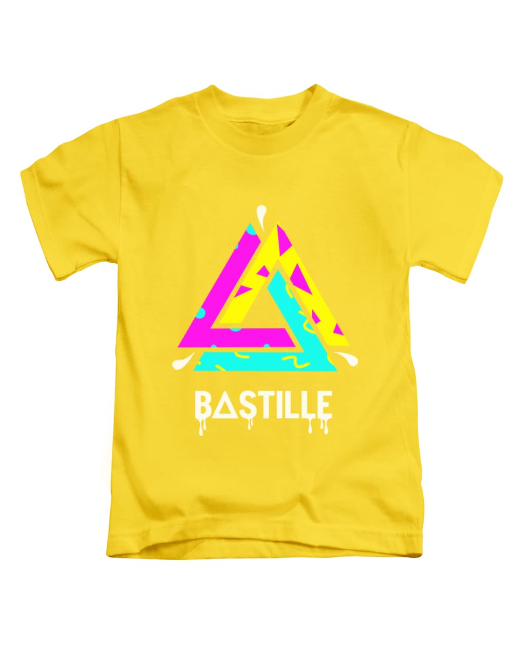New Spirit Original Bastille Multicolour Tee T-Shirt Funny Unisex T Shirt Top