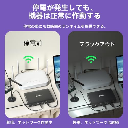 Skazeke 15000 mAh 無停電電源装置 UPS電源 PB1 の商品画像 3