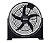 Sogo VEN-SS-21100 - Ventilador de suelo industrial, 20 Pulgadas, 125W, color negro