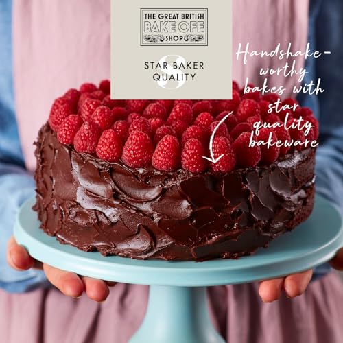 The Great British Bake Off Springform Cake Tin for Baking, Cheesecake Tin, Large Round Spring Form Pan, Non Stick Coated Carbon Steel in Duck Egg Blue, Loose Base, 26cm x 7cm - Image 6