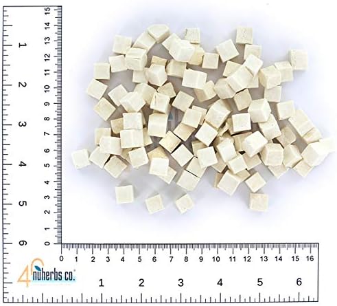 Poria Cocos - Hoelen - Cubed Fu Ling - Certified Organic 1 lb - Nuherbs
