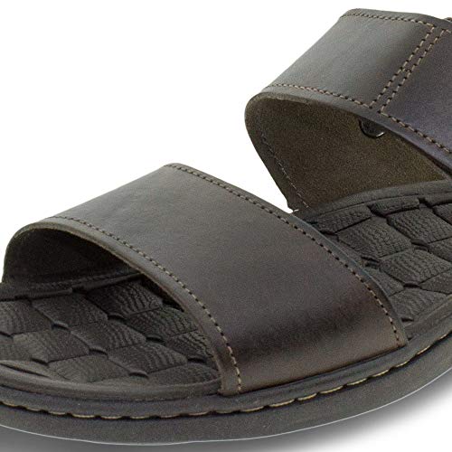 Sandália ou Chinelo Pegada Couro 131286 2 em 1