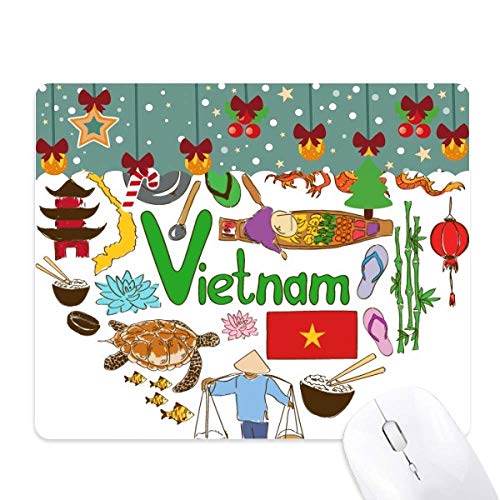 Alfombrilla para ratón de Vietnam, ideal para decorar tu escritorio de oficina o casa