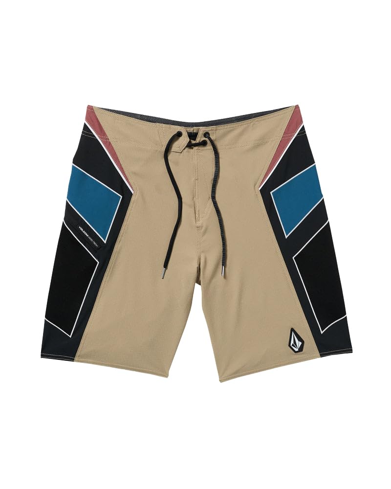 Volcom 16 inch Elastic Waist Swim Trunks