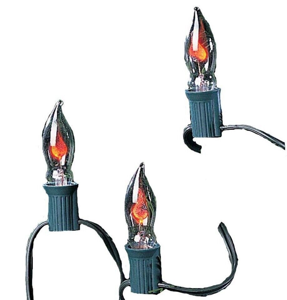 Christmas Decorations for The Holiday - Flickering Flame Candle Christmas Set of 10 Decoration UL0702 New - Decorations for Christmas sdf-6159