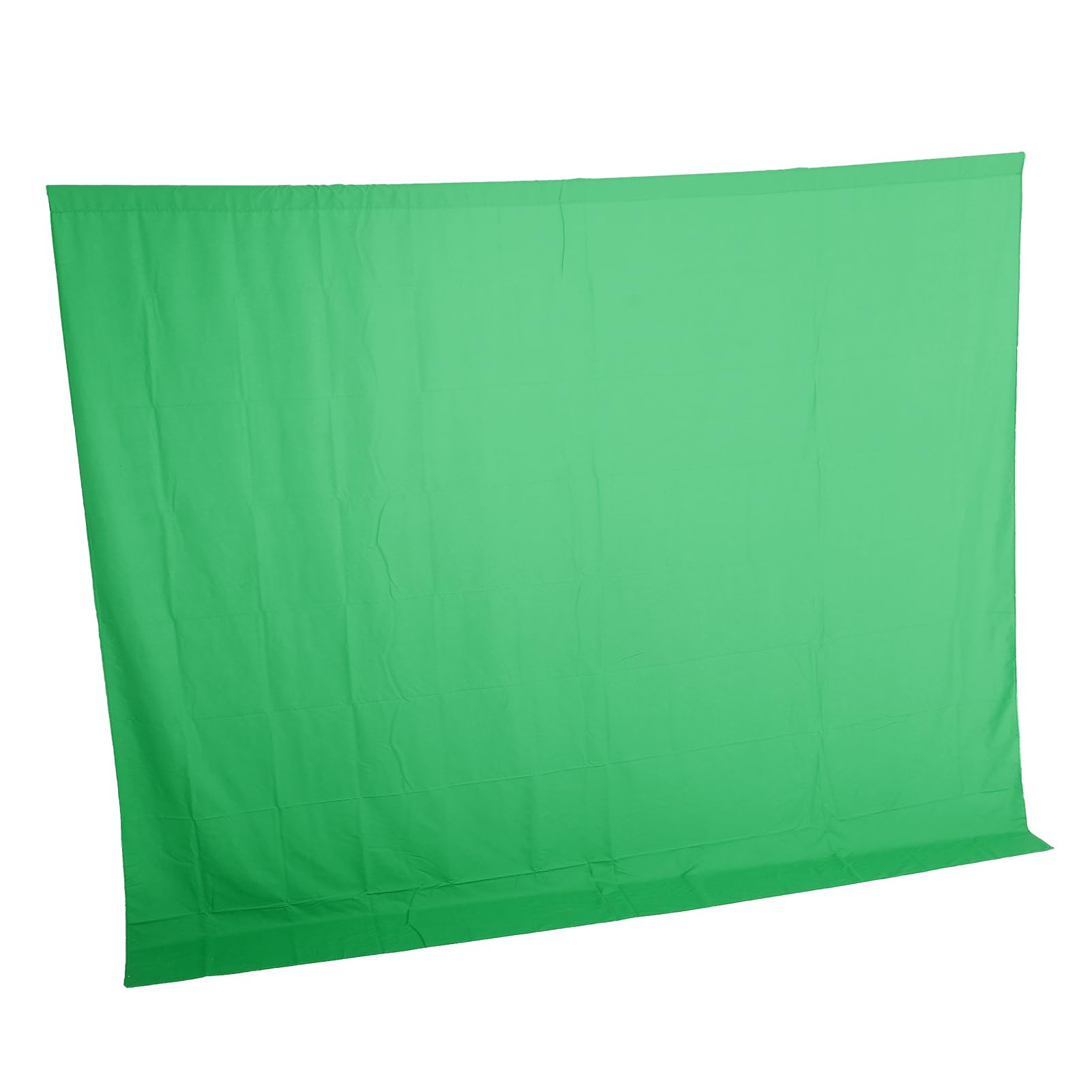 Fondale professionale con schermo verde, sfondo Chroma Key di grandi dimensioni per fotografia, streaming video, riunioni virtuali, 3x2,5 m, cotone poliestere, resistente,