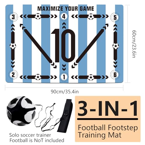 Soccer training mat,Soccer training equipment accessories for All Ages - image 2