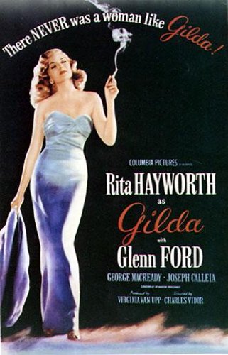 Gilda Classic Vintage Italian - Huge Laminated/Encapsulated Film