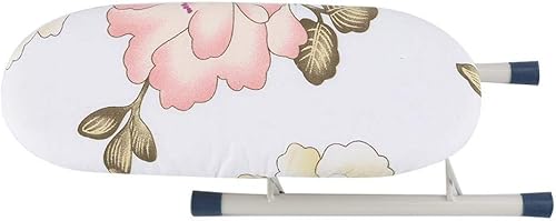 Miniatura 6 de Mini tabla de planchar, plegable que ahorra espacio, mini tabla de planchar para el hogar, manga de viaje, collar, mesa de manejo para el hogar,