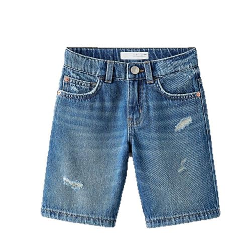 Pantalones cortos para adolescentes y niños con cintura elástica de 5 a 15 años