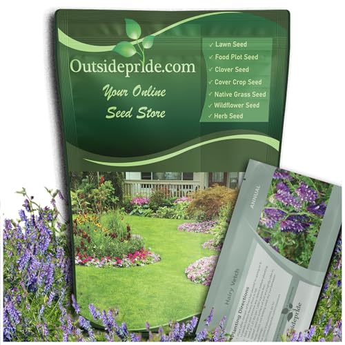 Outsidepride Hairy Vetch Cover Crop Seeds - 1 Lb Cold...