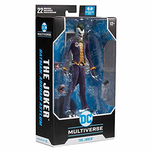 DC McFarlane - Boneco Arkham Asylum Joker