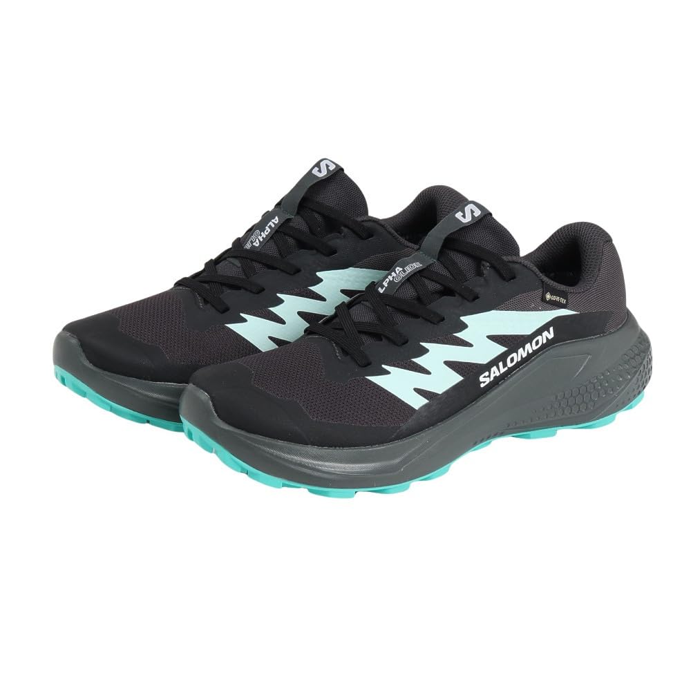 Salomon ランニングシューズ ブラック／ネイビー 23センチ Salomon ランニングシューズ ブラック／ネイビー 23センチ 楽天