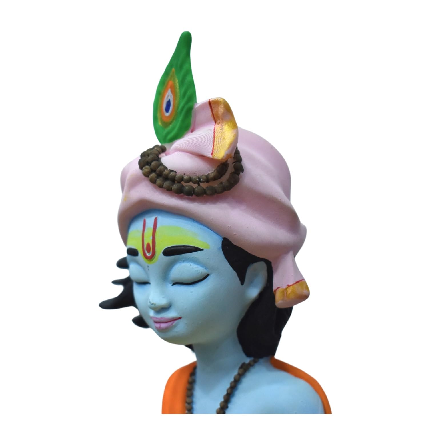 QUANTUM LEGENDS Krishna Idol, Krishna on Matki, Child Krishna with Matki of Butter, Laddu Gopal, Perfect for Home Décor, Study Table, Spiritual Gift for Devotees 1