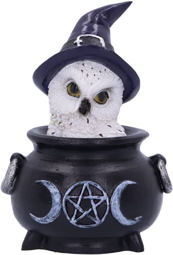 Nemesis Now Owl's Brew 10cm, Black