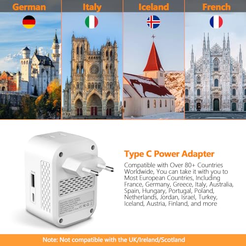 Shayangyoung 220V To 110V Voltage Converter Us To Europe International Universal Travel Adapter thumb #4