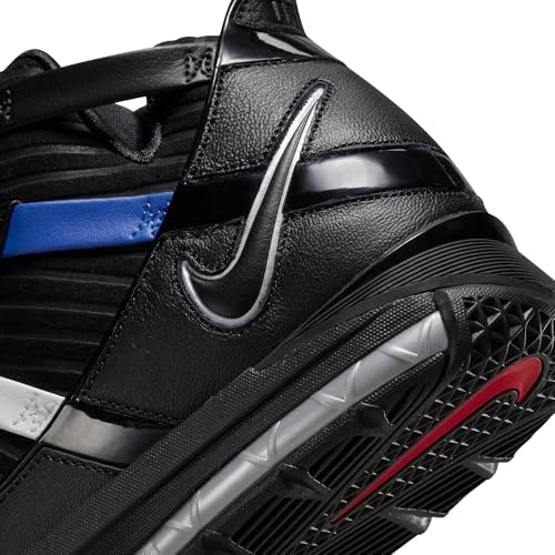 Nike Zoom masculino Lebron III QS preto/prata met lico (DO9354 001