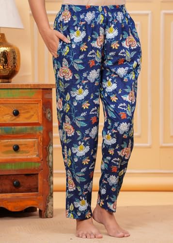 Image of Women Cotton Relaxed Fit Fit and Flare Suit | Printed Night Suit | Half Sleeve Co-Ord Set