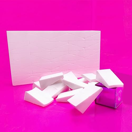 Miniatura 7 de Artist's Choice Esponja de maquillaje, mini cuñas aplicadoras, esponjas cosméticas triangulares para base, rubor, sombra de ojos, bordes nítidos