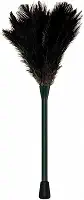 Espanador De Pó Poeira Penas Naturais De Avestruz 60 cm