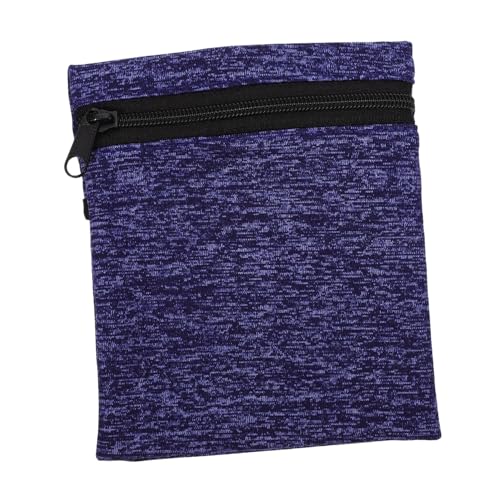 HEATSHAKING Brassard De Téléphone Élastique pour Sport Pochette De Rangement Paquet De Poignet en Milk Silk Taille Unique Bleu pour Jogging Et Fitness