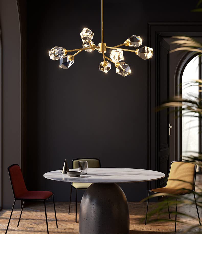 Lampe entièrement minimaliste moderne pour éclairer un grand salon