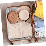 PACKOVE Kosmetyczka W Zestawie Zestaw Organizerów Podróżnych Dla Kobiet 7 Sztuk Kostki Kompresyjne Do Pakowania Duża Pojemność Toreb Podróżnych