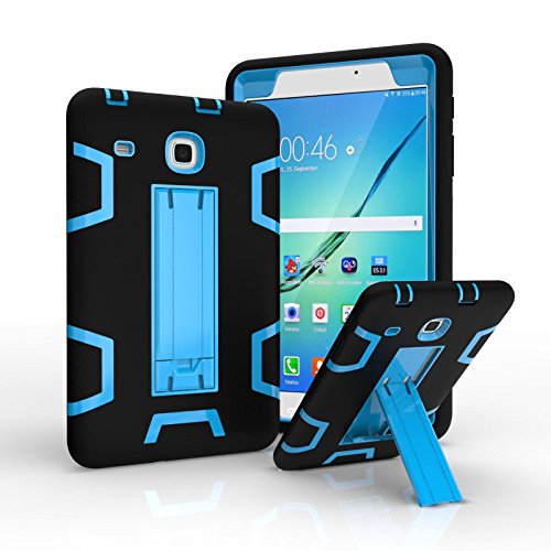 Ycxbox Samsung Galaxy Tab E 8.0" T377 Case, Galaxy Rugged Kickstand Stand Heavy