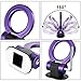 TOMALL Tow Hook Kit Purple Car Decorations Sticker Car Decor Bumper for Auto Exterior Accessories (ONLY Decoration)