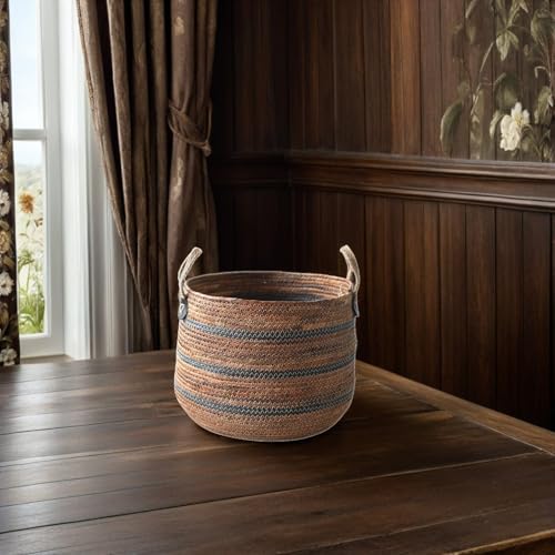 Panier à linge tissé de qualité supérieure Zerodeko pour articles divers - 4